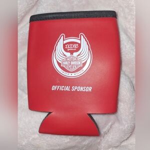 Harley-Davidson Red Drink Koozie